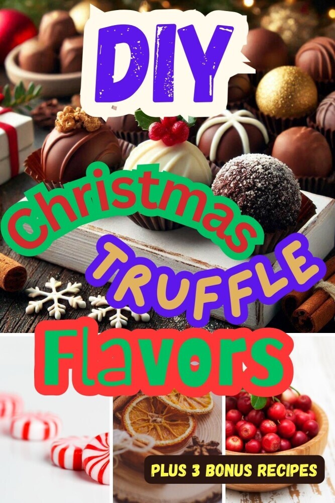 DIY Christmas Truffle Flavors