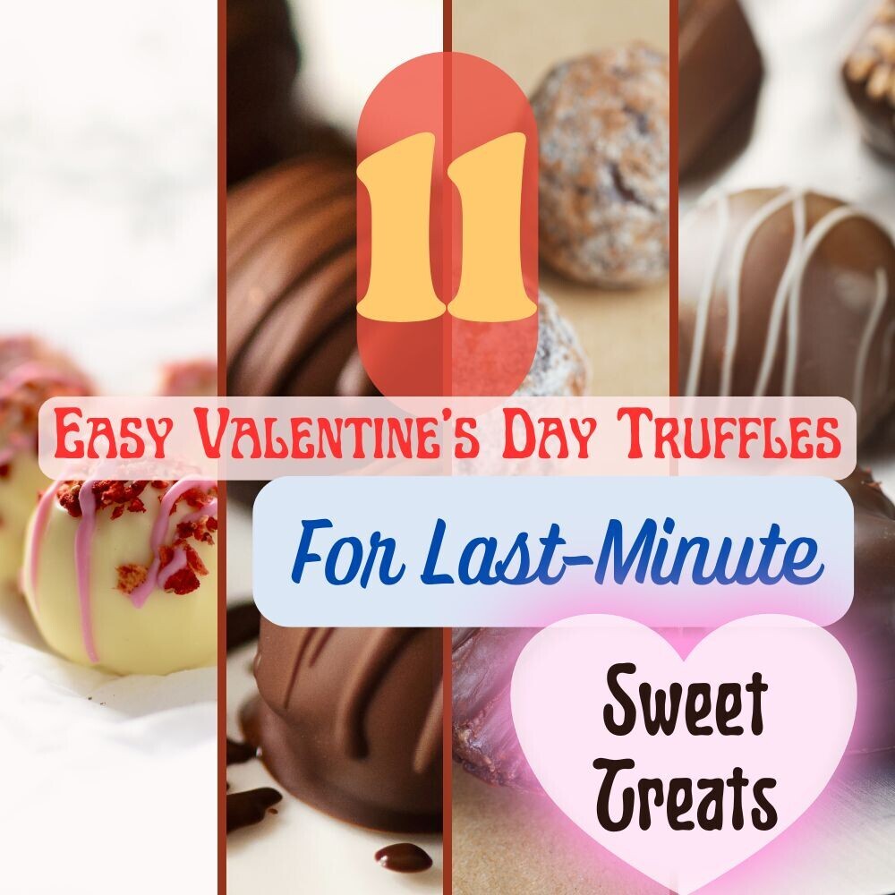 11 Easy Valentine's Day Truffles For Last-Minute Sweet Treats